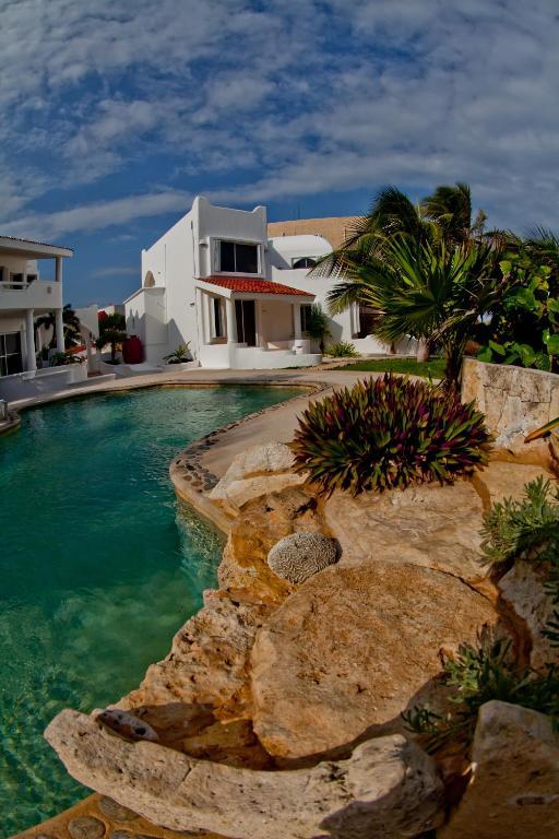 Villas Flamingo Akumal Bagian luar foto