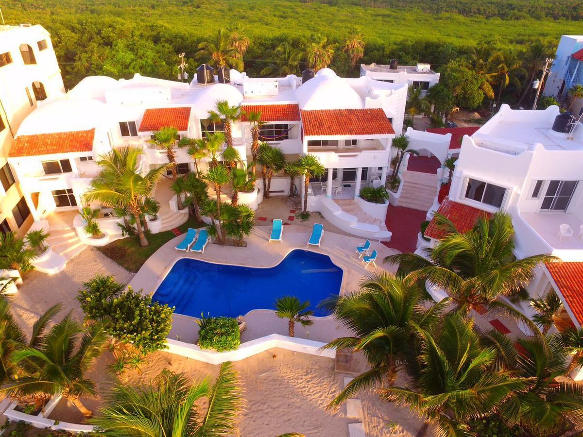 Villas Flamingo Akumal Bagian luar foto
