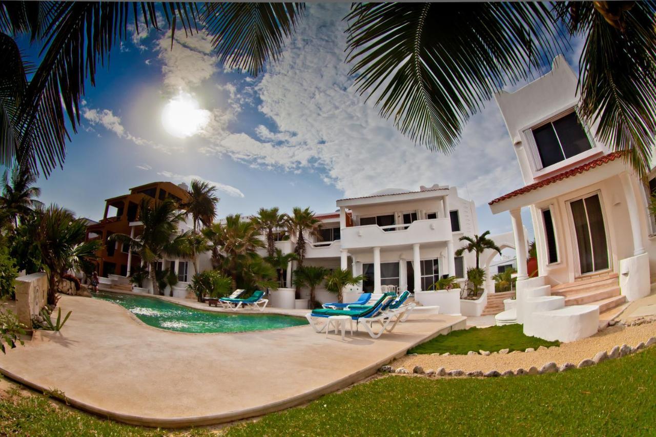 Villas Flamingo Akumal Bagian luar foto